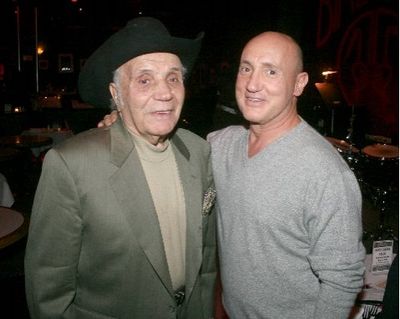 Jake LaMotta and Gianni Valente (Birdland Owner) Photo