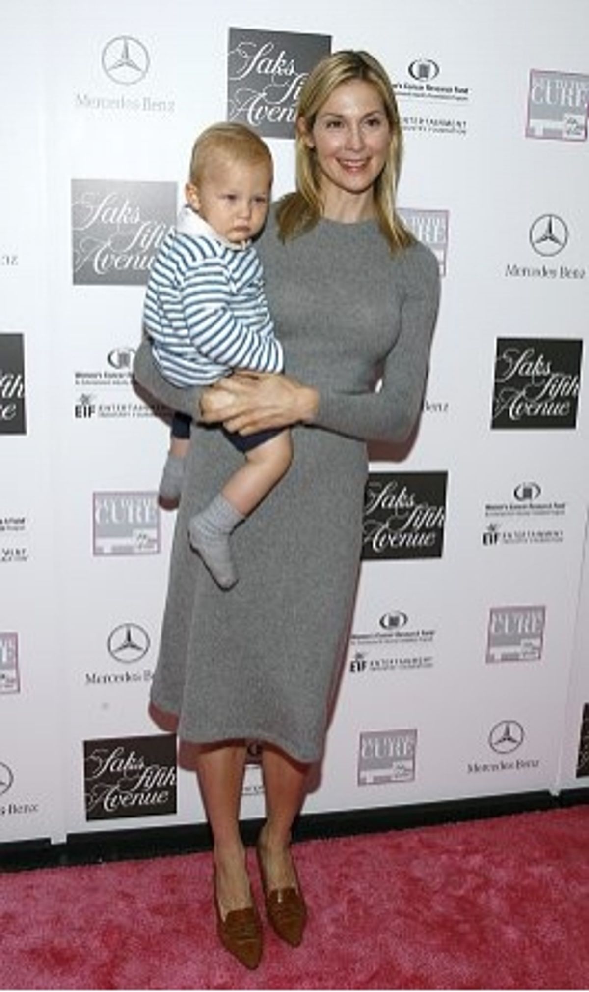 Kelly Rutherford and son Hermes at Viva La Cure for EIF Women's Cancer Research