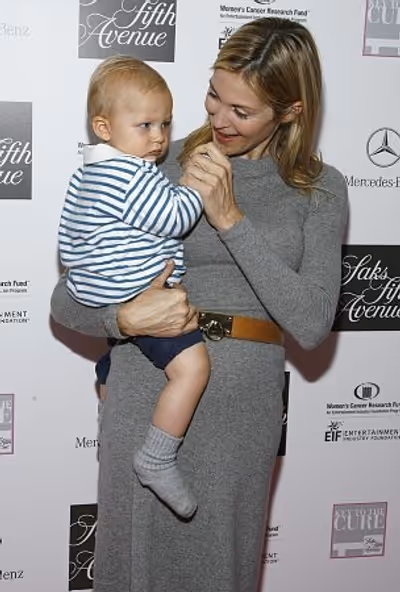 Kelly Rutherford and son Hermes Photo
