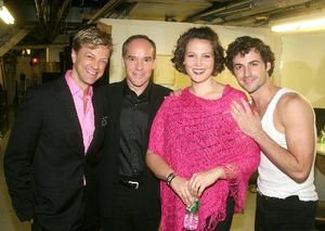 Jim Caruso, Michael Winther, Lisa Howard and Max von Essen Photo