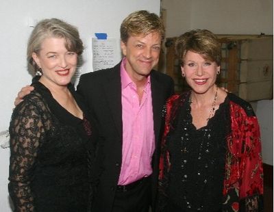 Cass Morgan, Jim Caruso and Jane Olivor Photo
