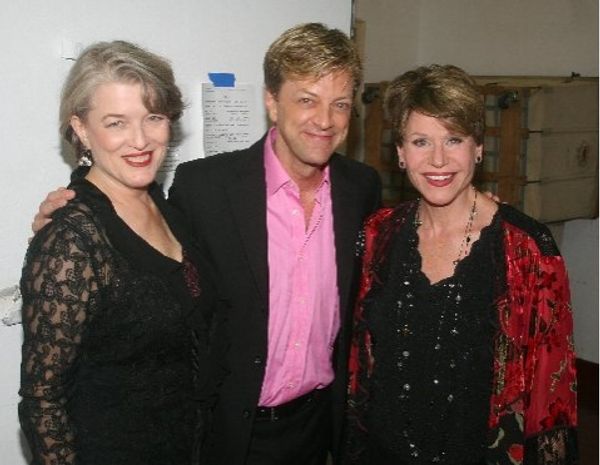 Cass Morgan, Jim Caruso and Jane Olivor Photo