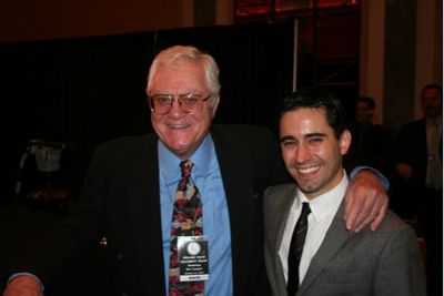 Pat Cooper and John Lloyd Young (Jersey Boys) Photo