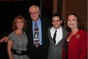 Joanne Williams, Pat Cooper, John Lloyd Young and Randie Levine-Miller
 Photo