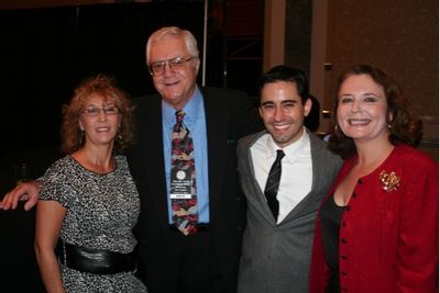 Joanne Williams, Pat Cooper, John Lloyd Young and Randie Levine-Miller
 Photo