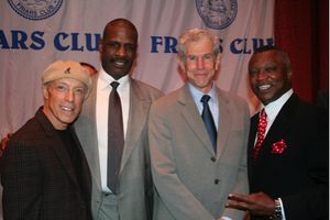 Jerry Blavat, Friar Michael Spinks, Friar Tony Roberts (Xanadu) and Friar Butch Lewis Photo