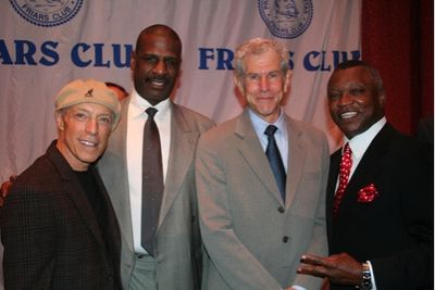 Jerry Blavat, Friar Michael Spinks, Friar Tony Roberts (Xanadu) and Friar Butch Lewis Photo