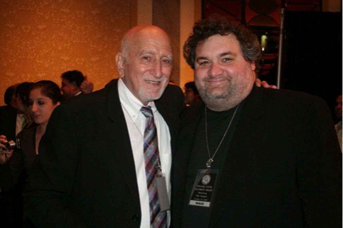 Dominic Chianese and Comedian Artie Lang (The Howard Stern Show) at 