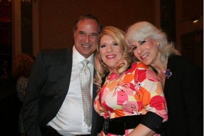 Stewart Lane, Lisa Lampanelli and Jamie DeRoy Photo