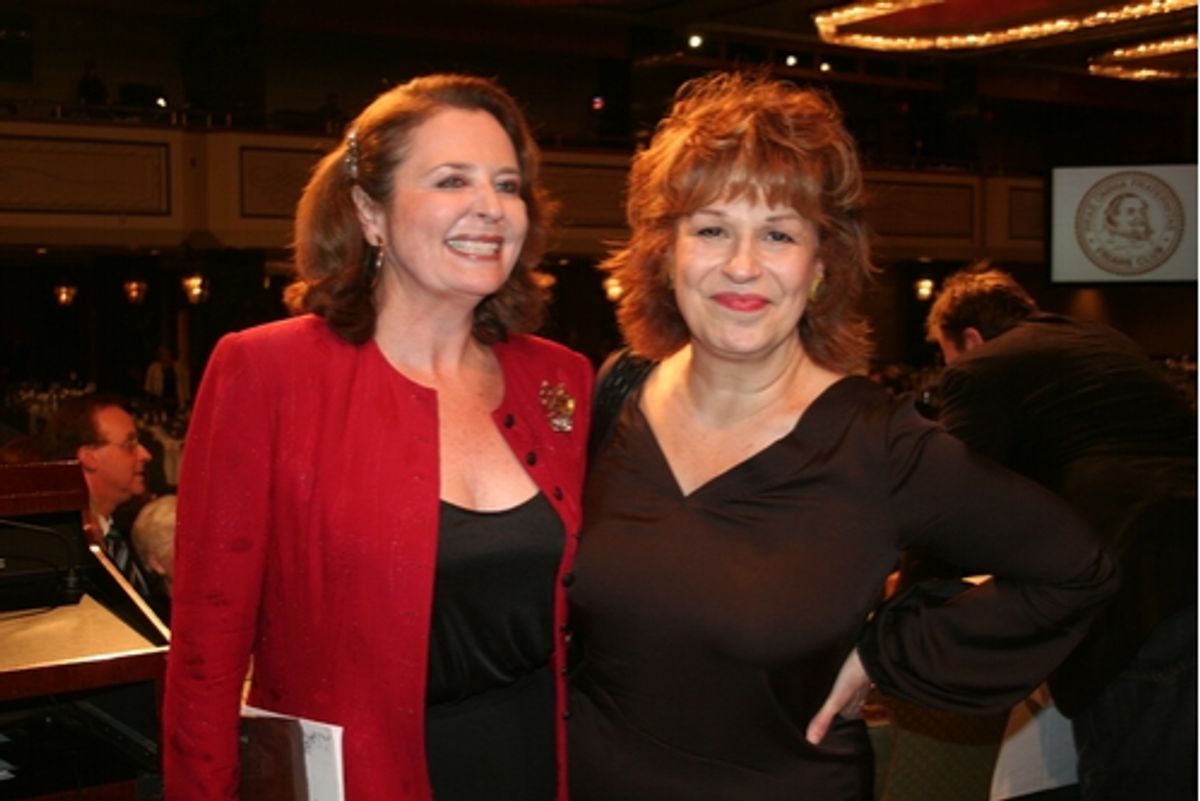 Randie Levine-Miller and Joy Behar at 