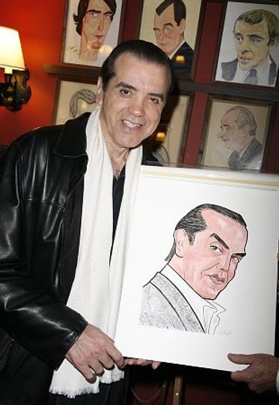 Chazz Palminteri with portrait Photo