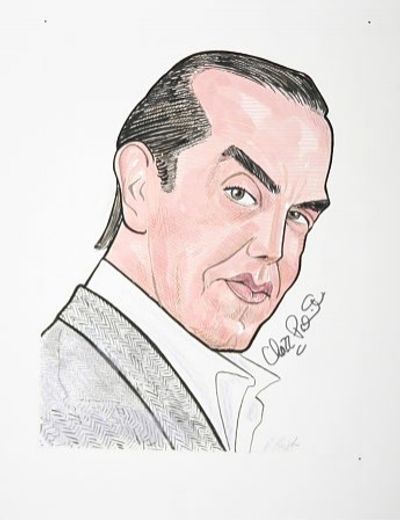 Chazz Palminteri's autographed Sardi's portrait Photo