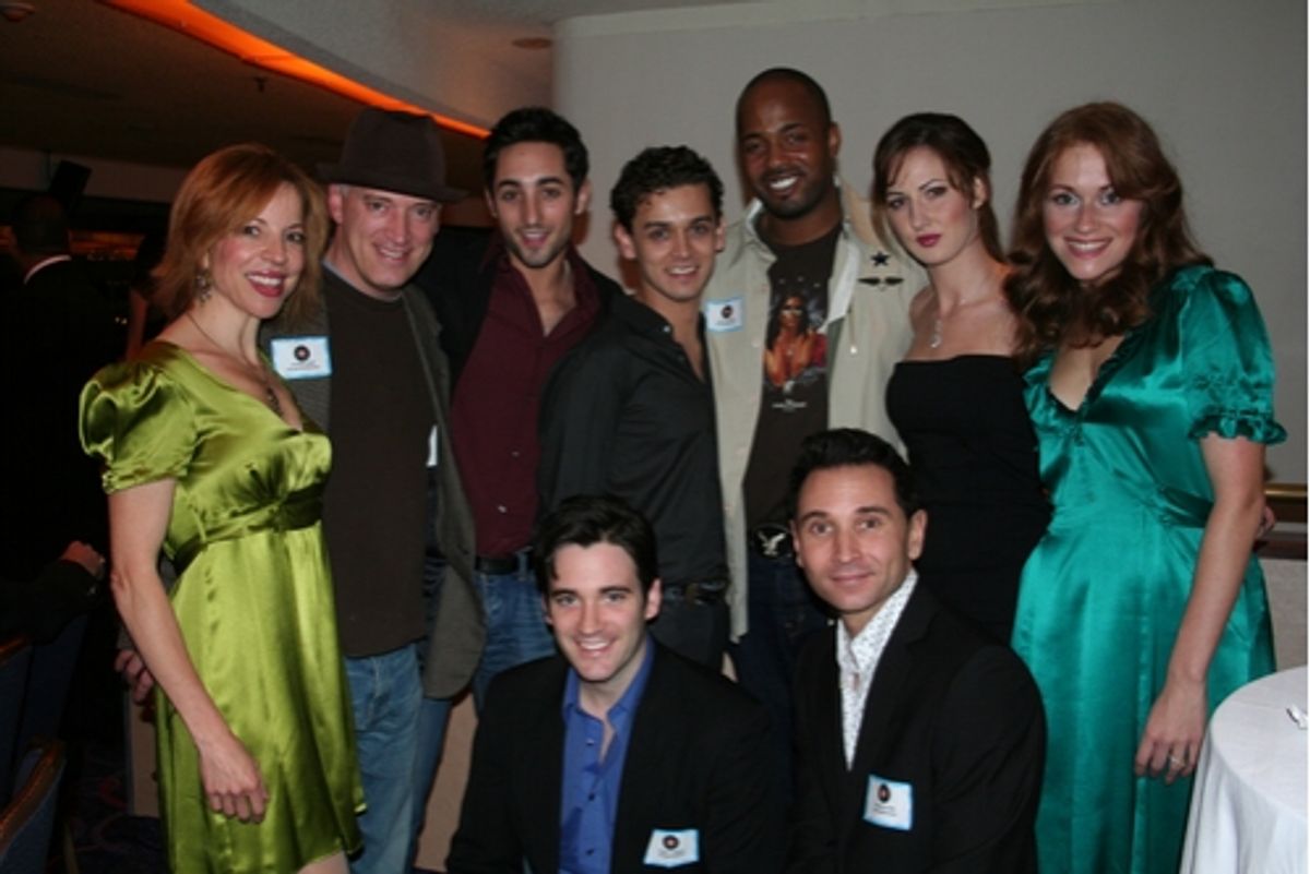 Jennifer Naimo, Donni Kehr, Eric Schneider, Michael Longoria, Kris Coleman, Heather Ferguson, Erica Piccininni, Colin Donnell and Travis Cloer at 