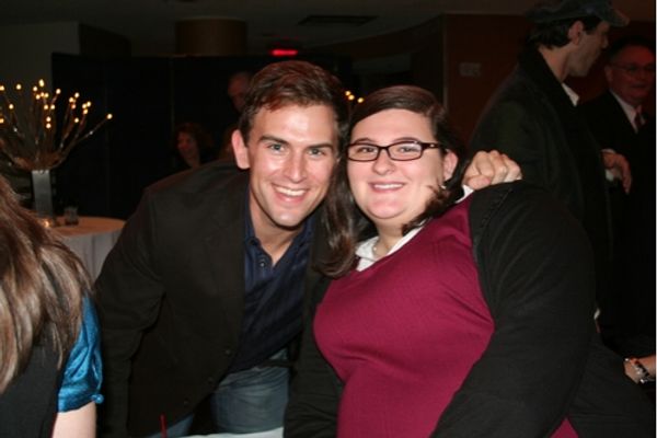 Daniel Reichard and Christina Cangelosi Photo