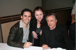 John Lloyd Young, Susan Davison and Frankie Valli Photo