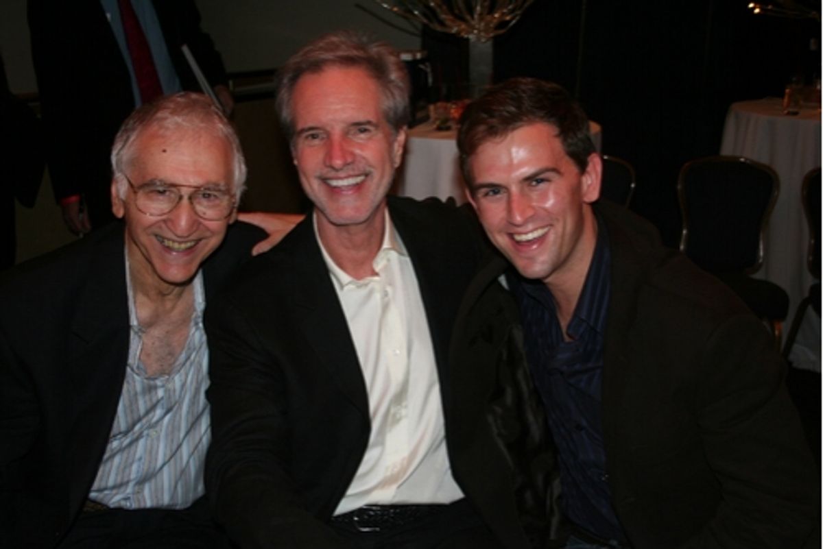 Joe Long, Bob Gaudio and Daniel Reichard at 
