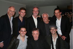 Joe Long, Daniel Reichard, Bob Gaudio, Tommy DeVito, Christian Hoff, John Lloyd Young Photo