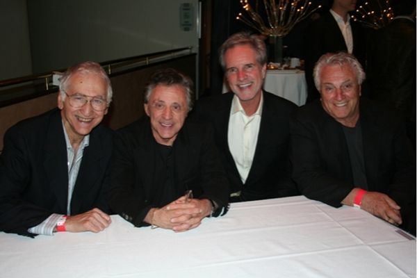 Joe Long, Frankie Valli, Bob Gaudio and Tommy DeVito Photo