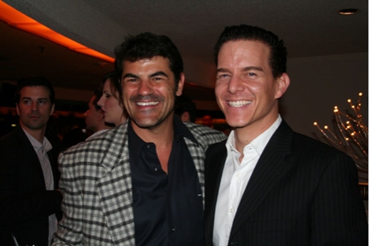 Peter Gregus and Christian Hoff at 