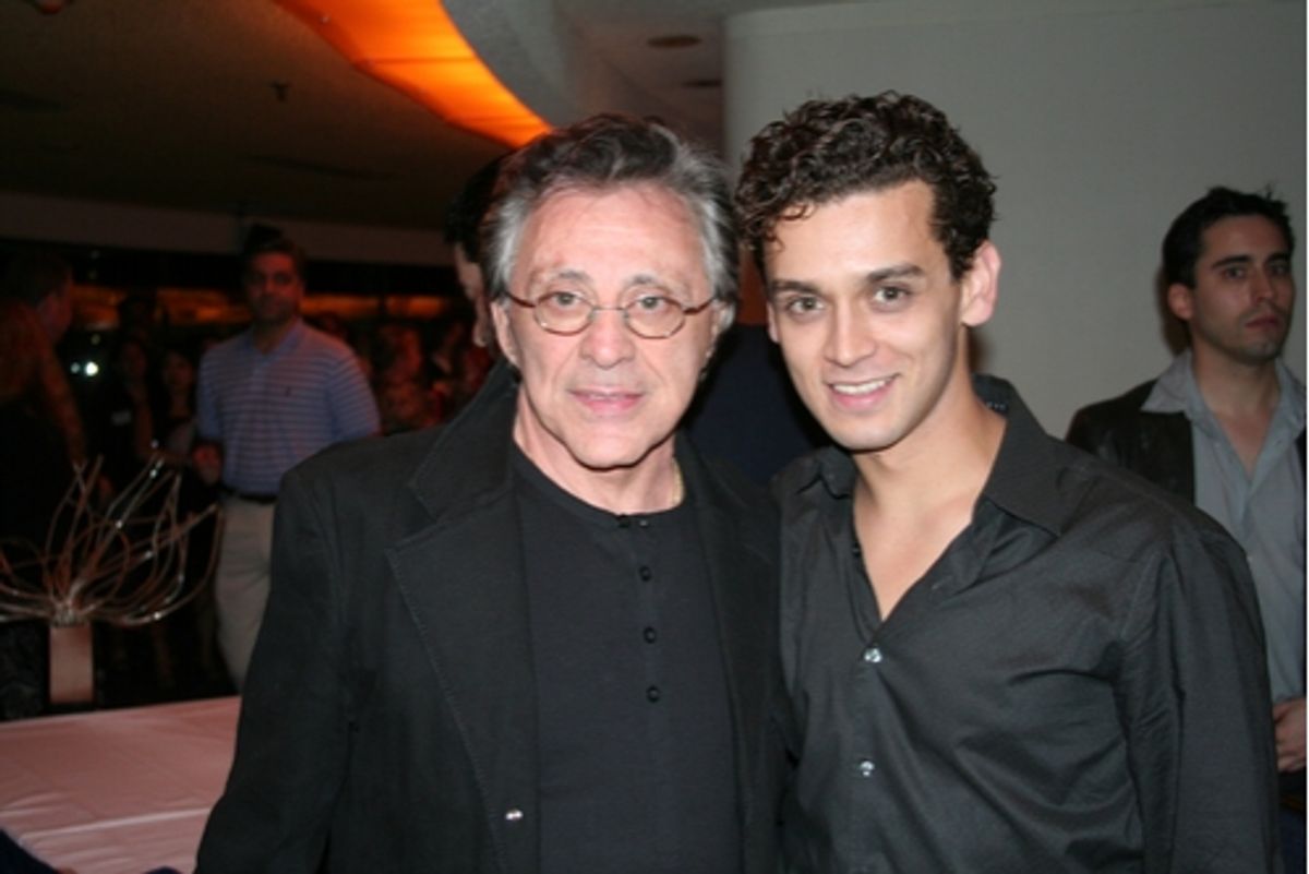 Frankie Valli and Michael Longoria at 