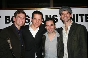 Daniel Reichard, Christian Hoff, John Lloyd Young and J. Robert Spencer Photo