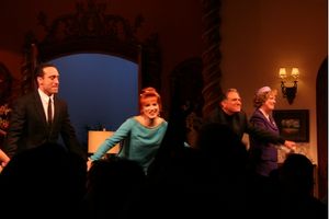 Chris Hoch, Charles Busch, Bob Ari and Kristine Nielsen Photo