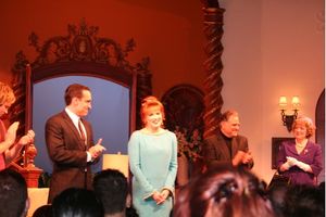 Chris Hoch, Charles Busch, Bob Ari and Kristine Nielsen Photo