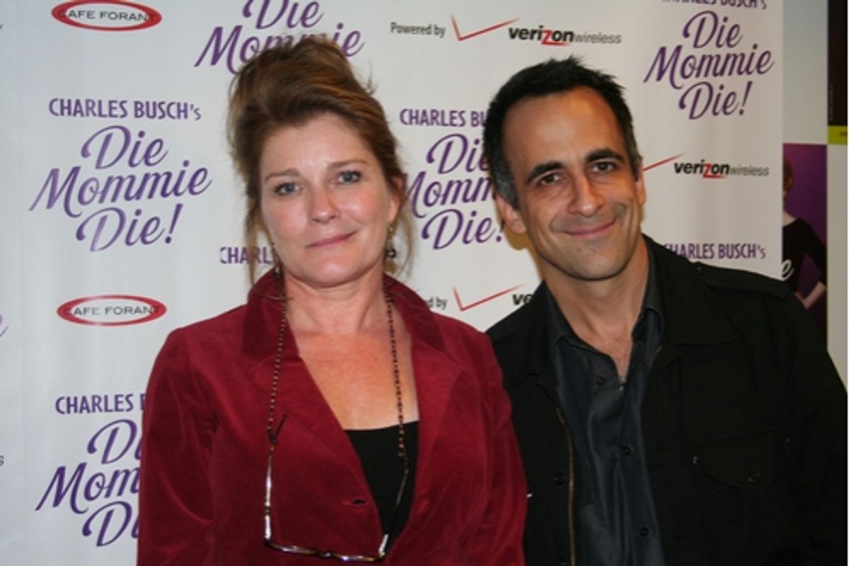 Kate Mulgrew and David Pittu at 