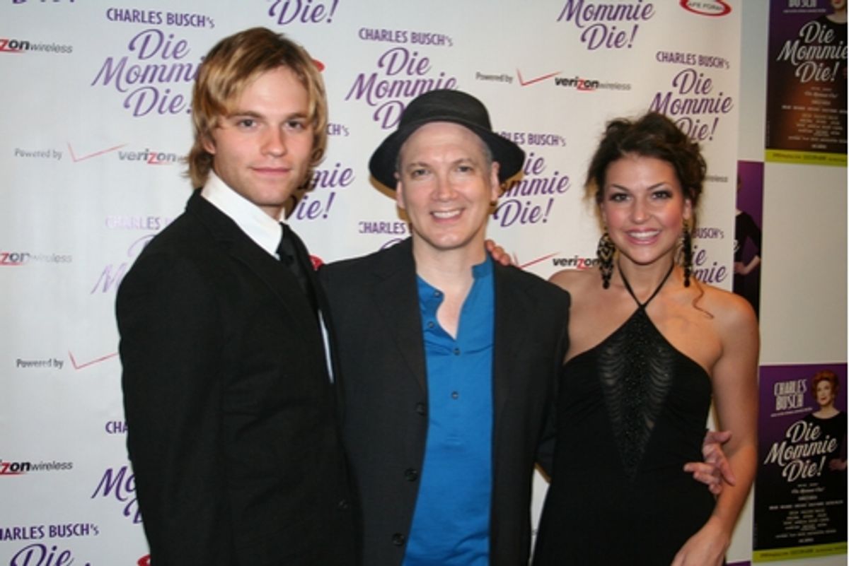 Van Hansis, Charles Busch and Ashley Morris at 