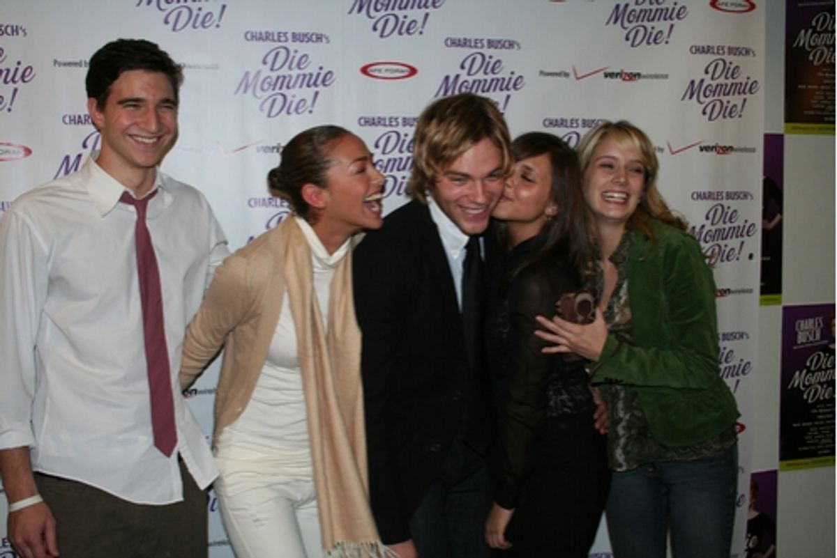 Jake Silberman, Elana Goode, Van Hansis, Alexandra Chando and Marnie Schulenberg at 