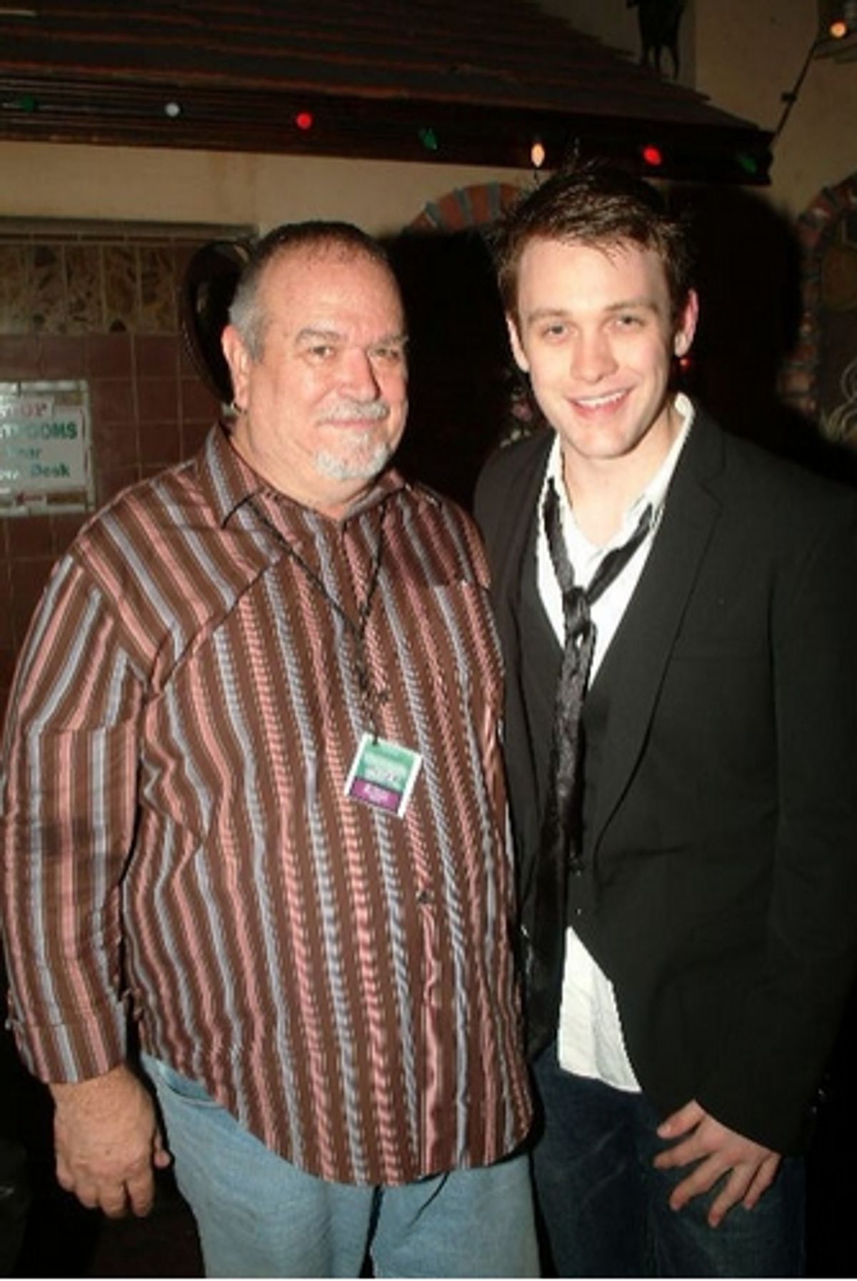 Ron Goswick and Michael Arden at 