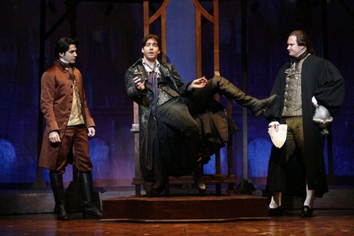 Derek Keeling, James Barbour and Wayne Schroder at 