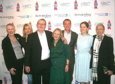 l-r, The Redgrave Family: Lynn Redgrave, Jemma Redgrave, Corin Redgrave, Corin's wife Photo