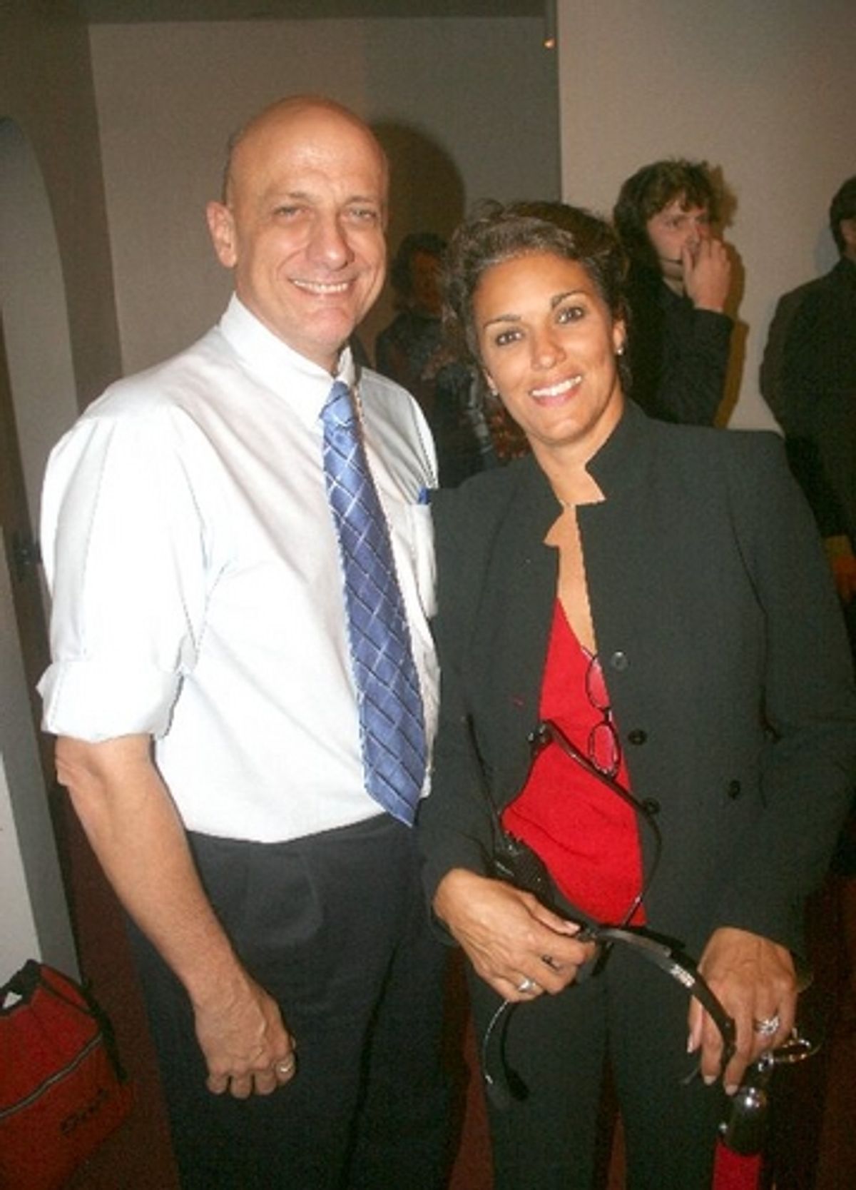 Tom Viola and Ariadne Villareal of Broadway Cares/Equity Fights AIDS at 