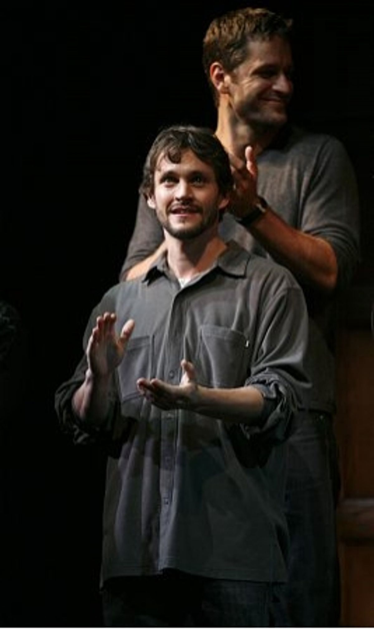 Hugh Dancy and Peter Hermann at The 24 Hours Plays