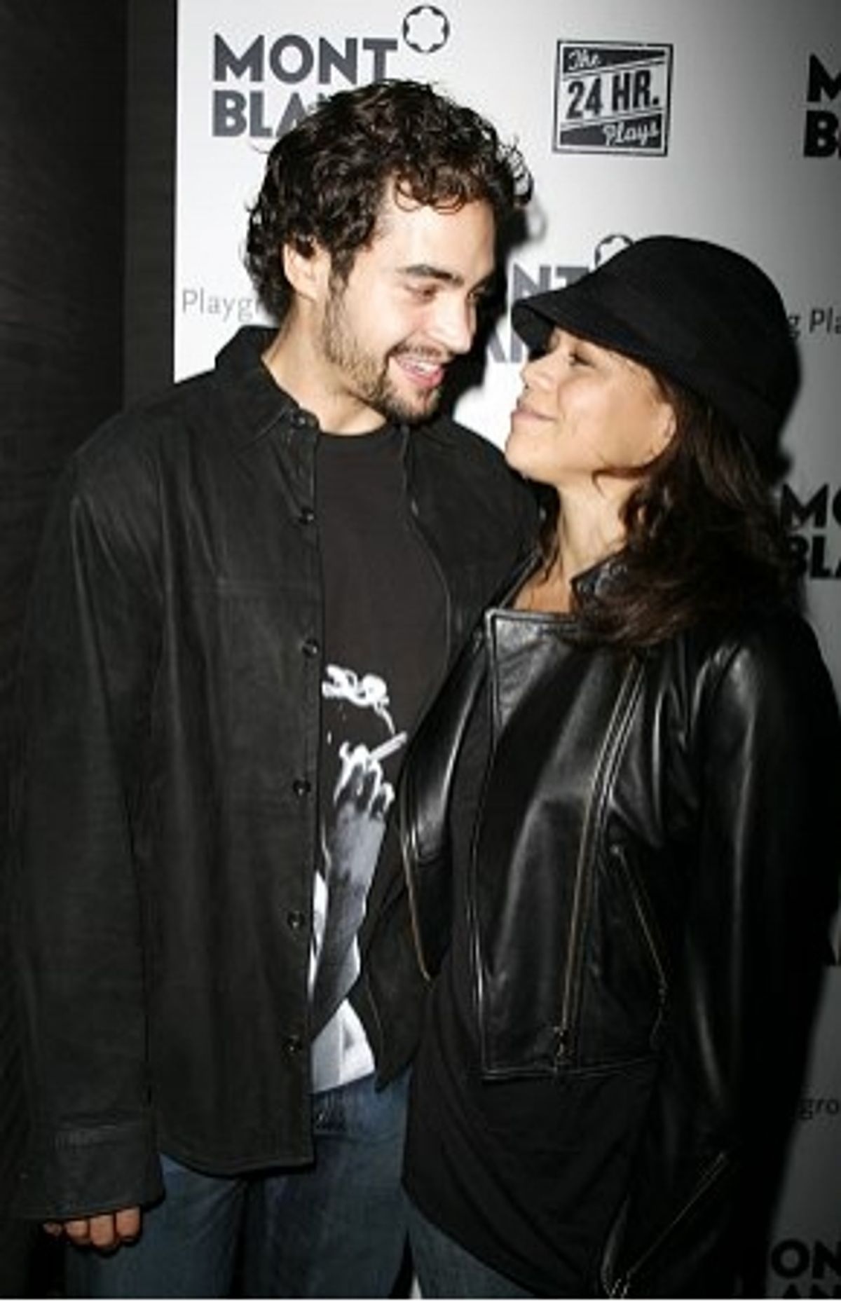 Rosie Perez and Ramon Rodriguez at The 24 Hours Plays