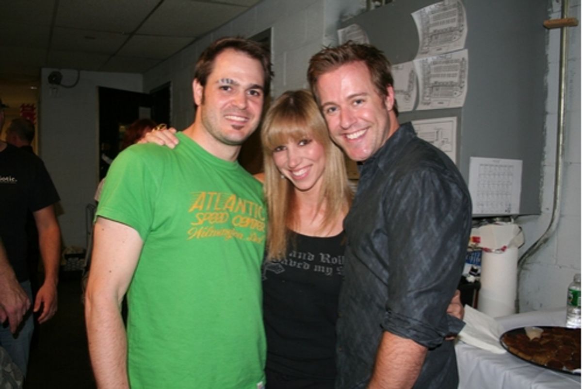 Mitchell Jarvis, Deborah Gibson and Greg Reuter at 