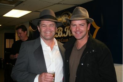Micky Dolenz and Clarke Thorell

 Photo
