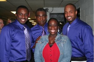 Joshua Henry, Yolanda Culler, Monroe Kent and Kris Coleman Photo