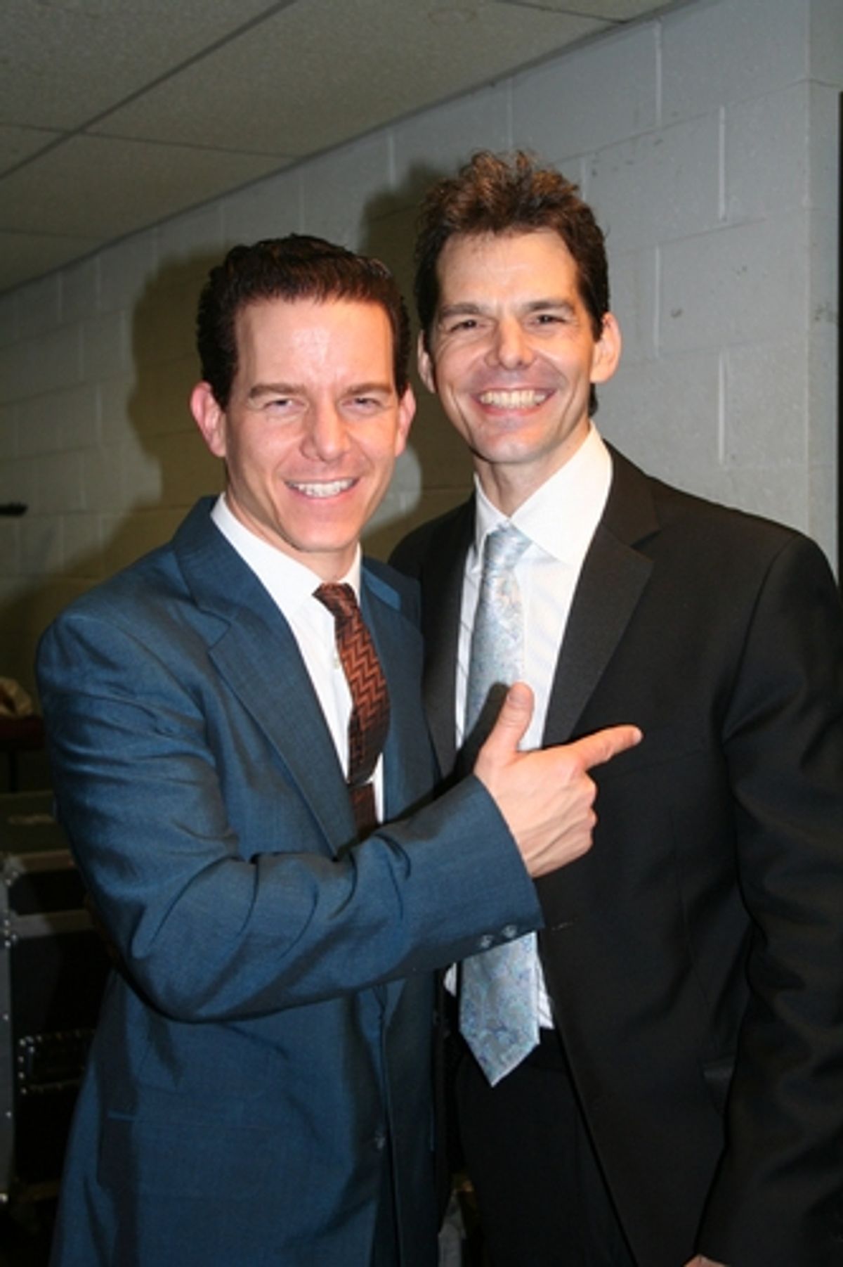 Christian Hoff and J. Robert Spencer at 