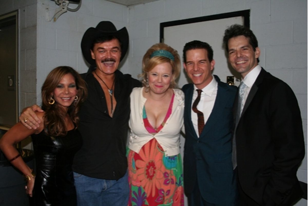 Daphne Rubin Vega, Randy Jones, Caroline Rhea, Christian Hoff and J. Robert Spencer at 