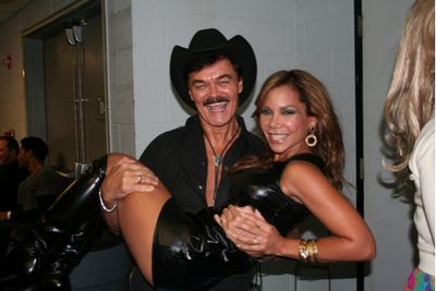 Randy Jones and Daphne Rubin Vega Photo