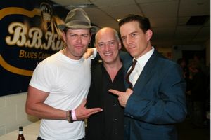 The Who's Tommy reunion Clarke Thorell, Donnie Kehr and Christian Hoff Photo