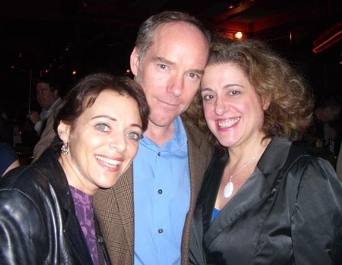 Judy Blazer, Michael Winther and Mary Testa at 