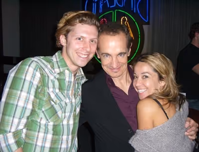 Leo Ash Evans, Jason Graae and Jennifer Cody Photo