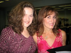 Director Annette Jolles and Janet Metz @ BroadwayWorld Director Annette Jolles and Janet Metz Photo