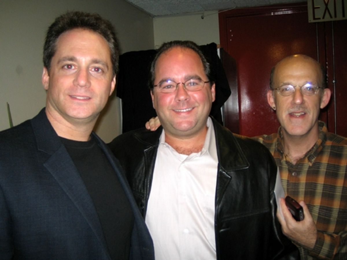 Lyricist/Librettist Laurence Holzman, Composer Kyle Rosen and Kenny Morris at 'The Jerusalem Syndrome' Musical Staged Reading
