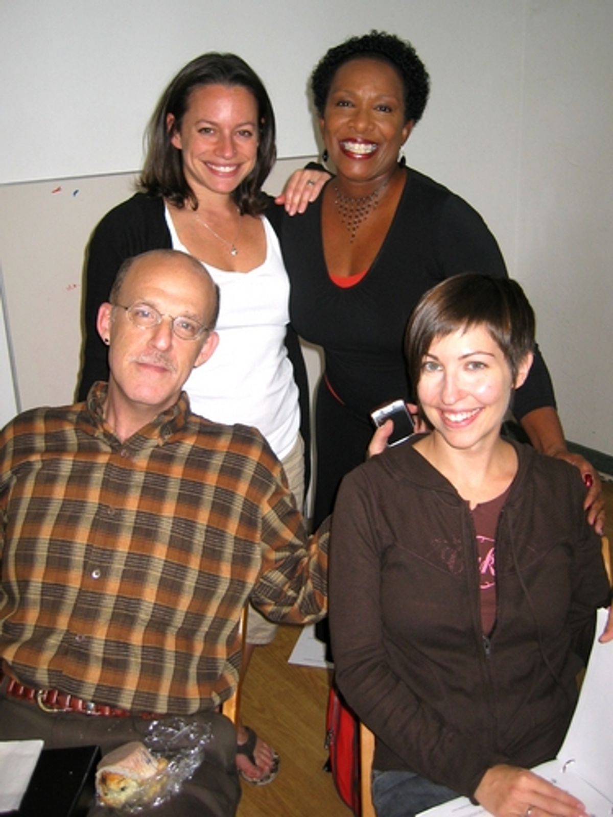 Staci Rudnitsky, Gayle Turner, Kenny Morris and Vanessa Lemonides at 'The Jerusalem Syndrome' Musical Staged Reading