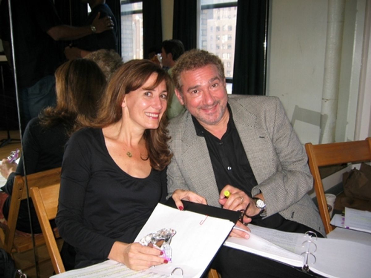 Janet Metz and Stuart Zagnit at 'The Jerusalem Syndrome' Musical Staged Reading