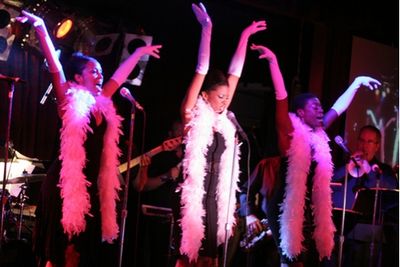 Krisha Marcano, Renee Elise Goldsberry and Anika Ellis Photo